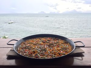 paella de cocodrilo